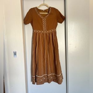 Roolee autumn dress mid length